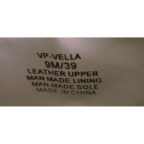 Vince Camuto Vella Color Block Suede Slide Mule Cork Heel Slip On Size 9 - Picture 12 of 12